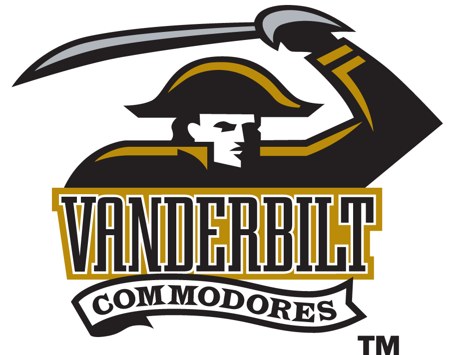 Vanderbilt Commodores 1999-2004 Secondary Logo DIY iron on transfer (heat transfer)